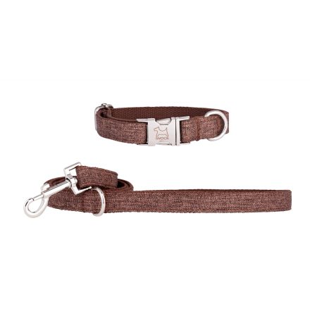 MUDDY PUDDLE koppel &amp; halsband, Krom