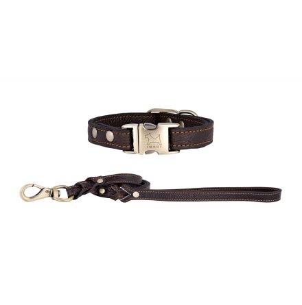 ROYAL koppel &amp; halsband, Brunt