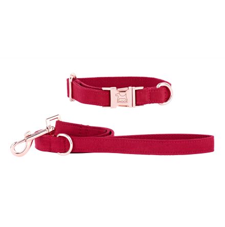 STRAWBERRY koppel &amp; halsband, Rose Gold