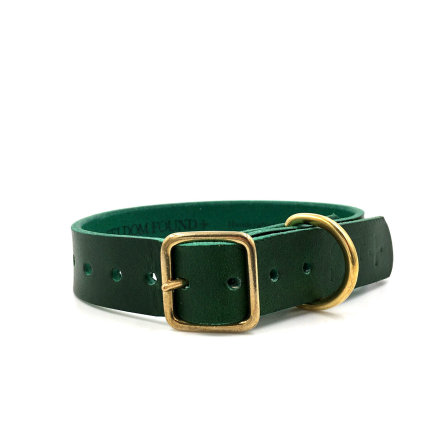 Hundhalsband - SF+ Artisan Mini Forest Green