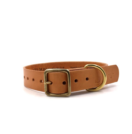 Hundhalsband - SF+ Artisan Mini Natural Tan